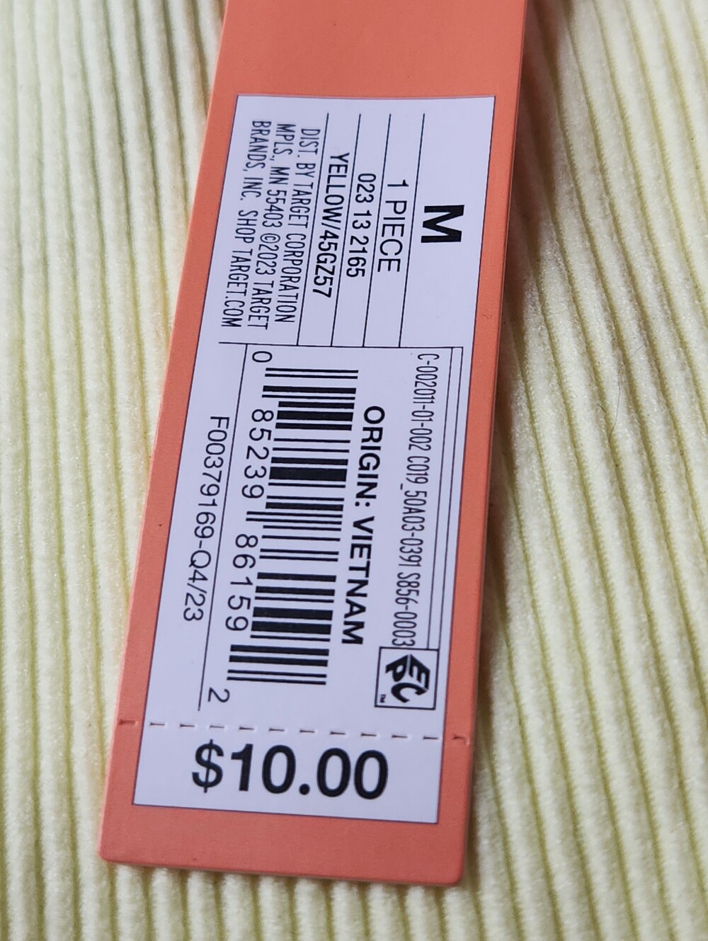 Women's Seamless Convertible Straps Brami - Colsie Yellow M - Picture 2 of 13